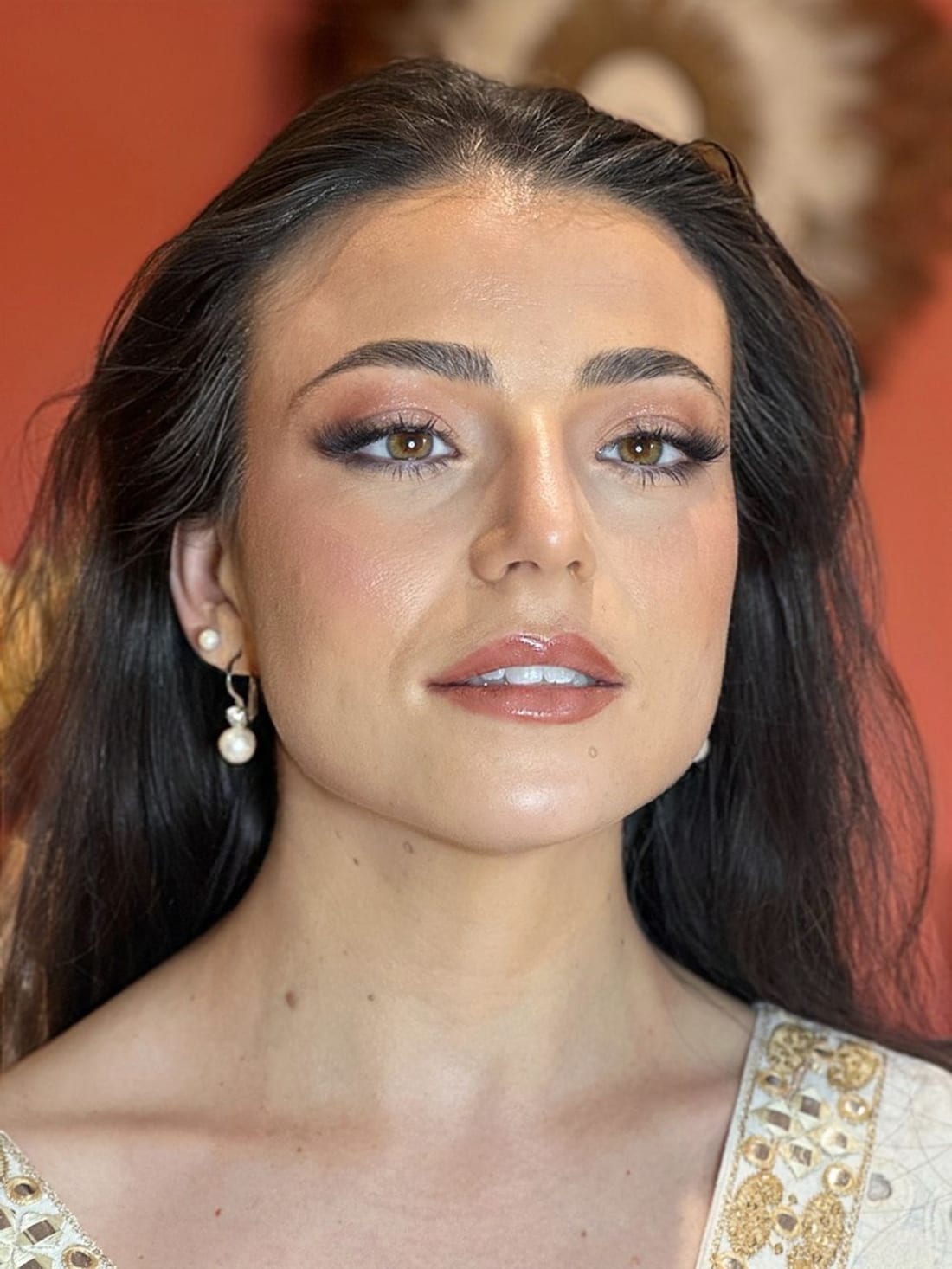 Mariée, maquillage glamour, Studio Ayra